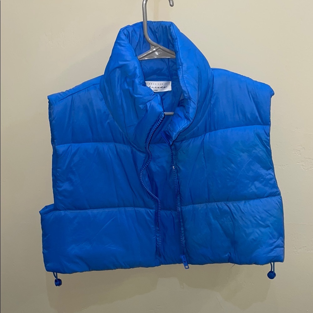 American Threads Vibrant Blue Outerwear